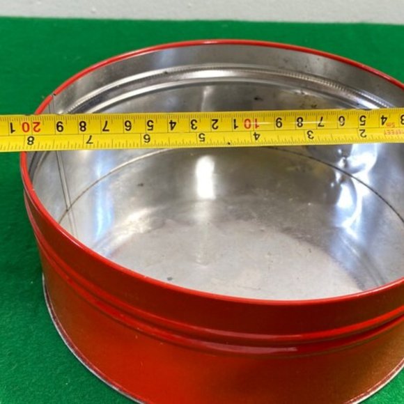 Vintage Tin Jewelry Box with Case, Storage Keepsake Box, Trinket Box, Handmade F - Picture 5 of 8